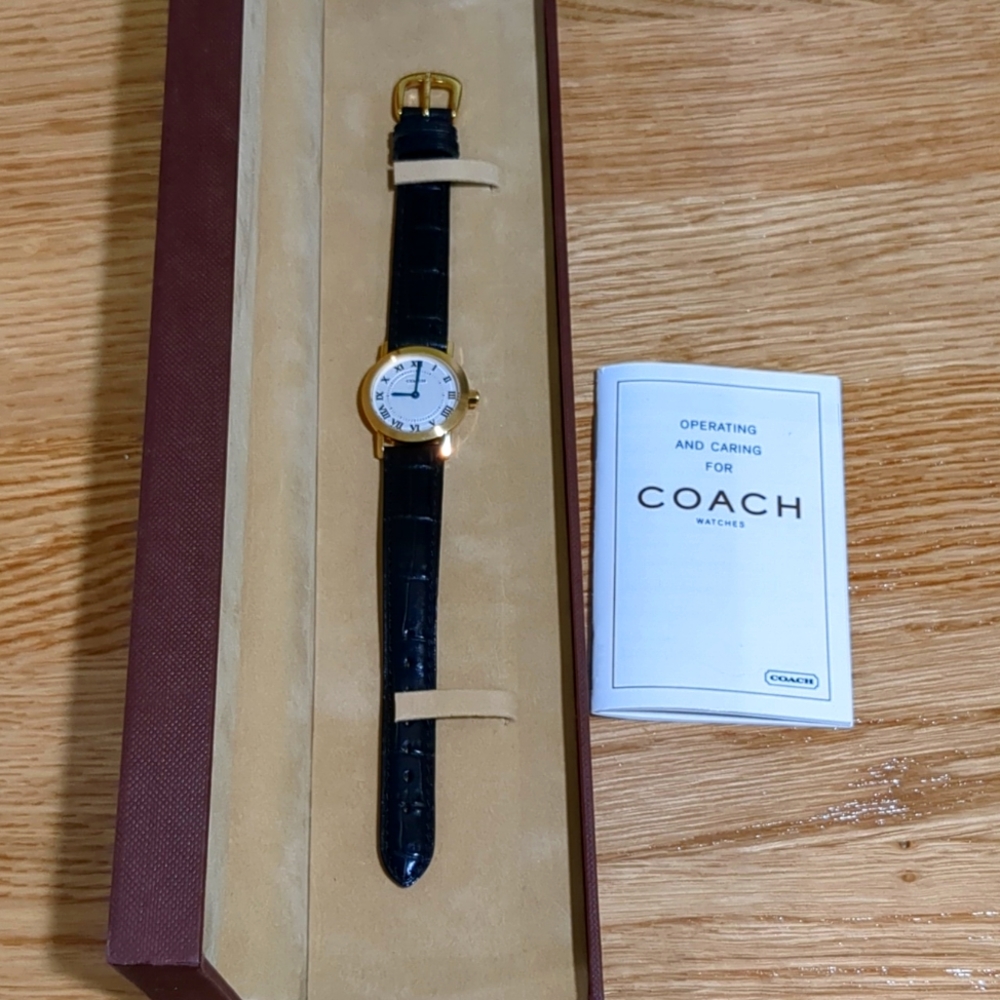Coach watch